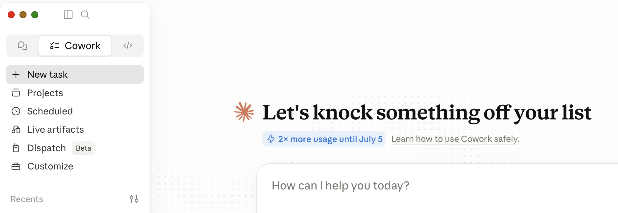 Open Customize from the Claude sidebar